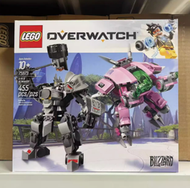 現貨樂高守望先鋒75973 D.Va對戰萊因哈特LEGO Overwatch 男孩女孩