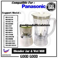 (FREE IF DAMAGED)Panasonic Blender Jug & Wet Mill compatible for MX-GM1011, MX-800S, MX-GM0501, MX-S