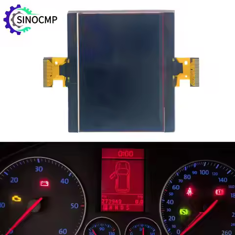 Instrument Cluster Display Screen for VW Passat 3C Jetta Golf V GTi 1K Touran 1T Skoda Octavia 2005-