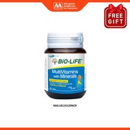[NOT FOR SALE] AA FG: Bio-Life Multivitamins with Minerals Tablet (30's)