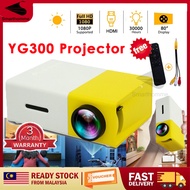 🔥YG300 Portable Mini Projector Full HD 1080p Mini Projector for Phone USB HDMI Android Projector for