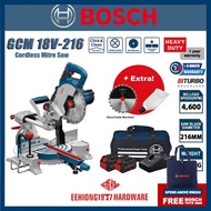 BOSCH GCM 18V-216 Professional Cordless Mitre Saw With BITURBO GCM18V-216 Miter Saw 斜切锯 EEHIONG1977