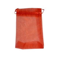 Red Organza Pouch, Mesh Pouch, Accessories Pouch, Red Mesh Bag, Mini Pouch, Dried Flower Pouch, Disp