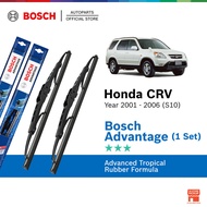 Bosch Advantage U Hook Wiper Set for Honda CRV / CRV S10 2nd Gen (21"/20")