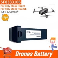 SF8333106 High Quality Drones Battery 7.6V 4300mAh for Holy Stone HS720 HS720E Brand New Replacement