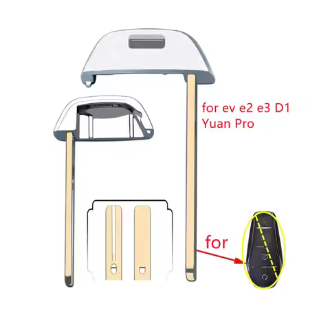 1pcs Car Emergency Smart Insert Key for BYD Remote fit for BYD Qin Plus E2 E3 D1 Yuan Pro Package in