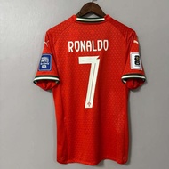 Áo đấu ngắn tay Ronaldo phiên bản cầu thủ sân nhà Bồ Đào Nha 25/26