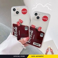 Floating Coke Liquid Quicksand Phone Case for iPhone 14 Pro Max / iPhone 13 Pro Max / iPhone 11/12 P