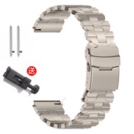 สายนาฬิกา สำหรับ Garmin Forerunner 970 ของแท้ สายรัดสแตนเลสของ สร้อยข้อมือสายรัดข้ สำหรับ Forerunner