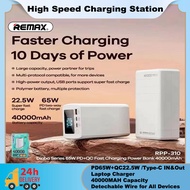 REMAX 40000mAh RPP-310 Dinba Series 65W PD + QC Fast Charging Laptop Power Bank Computer Charge Powe