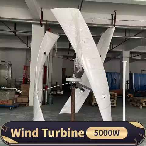 5000W 48V 96V Vertical 220V Wind Generator For Home Free Energy Wind Power Windmill Permanent Maglev