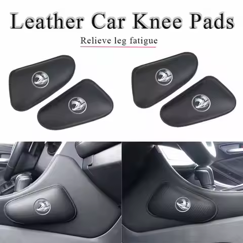 Car Knee Leg Protective Pad Foot Armrest Cushion Cover Accessories For Proton Exora Iriz R3 Wira Sag