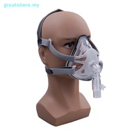 greatshore   1x F1A Full Face Nasal Mask With Headgear For BiPAP Sleep&amp;Snore Mask Respirator   MY