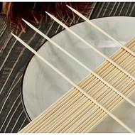 Bamboo Sticks Sturdy Disposable Barbecue Fruit Wood Barbecue Party Buffet Food BBQ