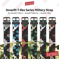 Amazfit Watch T-Rex 2, T-Rex Pro Strap, Military Sport Series 22mm (For TREX2, T REX Pro &amp; TREX) Smartwatch Accessories