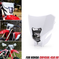 H4 Halogen Headlight Honda CRF250 Off Road Dual Sport Motocross Headlight CRF E13 Running Head Lamp 