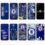 for 3c Realme 9 Pro Plus 9i 4G 12 Lite 12X 12+ 13 NS17 Chelsea Football Club Fashionable soft black 