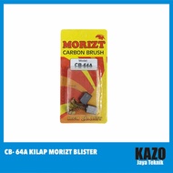 Morizt Blister Shiny Carbon Brush CB-64A/ - MORIZT