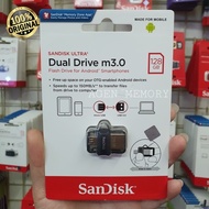 (G) SANDISK FLASHDISK OTG M3 128GB USB