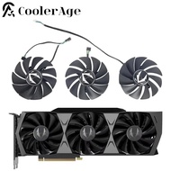 aVideo Card Fan For ZOTAC GAMING GeForce RTX 3070 Ti 3080 3090 Trinity OC 87MM GA92S2U RTX3070Ti RTX