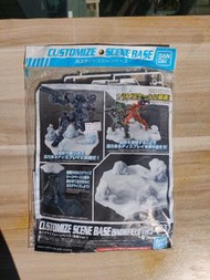 全新 Bandai figure rise effect customise effect snowfield 高達 模型 gunpla gundam 
 1/144