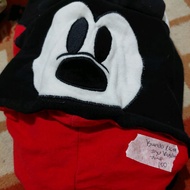 link buat co jp anak karakter miki putih ,hitam,merah bahan bulu hangat