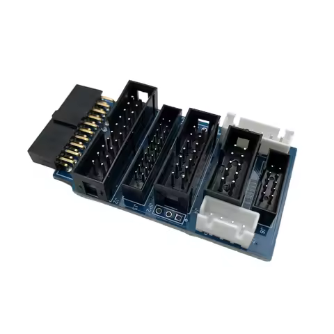For JLINK V12 J-link V9 Adapter Plate JTAG to SWD Multi-function Converter for ARM STM32 ULINK2 STLI