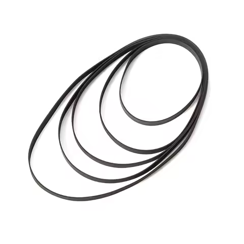 Reliable Rubber Turntable Belt Replacement Long lasting Recorder Rubber Belt Easy to Install 345mm/2