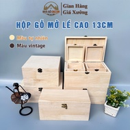 Wooden Gift Box 13cm High in Many Sizes NHAGODECOR. Beautifully Designed Wooden Box to Enhance Value