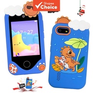 All-in-one Kids Phone Toy 2.8-inch Touch Display Dual Camera Video Player Educational Present 3-12Y 