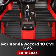 RHD For Honda Accord 10 CV1 CV3 Hybrid/Non-Hybrid 2018-2022 Custom Car Floor Mat Automobile Carpet I