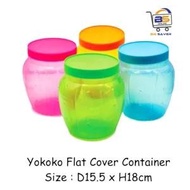 Yokoko Flat Cover Container (Assorted Colours) | NEXT DAY DELIVERY