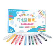 媽媽友MAMAYO kidzcrayon 12色多功能水蠟筆