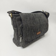 UWAISGEN Tas Selempang Pria Goni Etnik Bali Tas Kerja Pria Tas Selempang Pedro Handmade