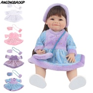 ANGINGBAOGP Doll Clothes, 22inch/55cm Multicolor Doll Pleuche Dress Set, Cosplay Doll Accessories Gi