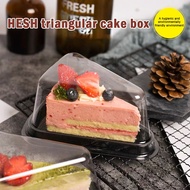 50/100PCS 6Inch Cake Box Cheesecake Box Slice Triangle Cake Container Box For Cake Tray