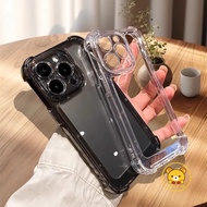 Transparent Anti-fall Phone Case For Huawei Pura 70 Pro Plus 70 Ultra P60 P50 P40 P30 Pro P50E Mate 