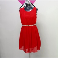 126. 9070-1 One piece chiffon dress