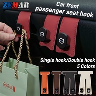 Volvo Car Co-pilot Leather Double Hook Front Passenger Seat Hook Front Passenger Glove Box Storage B