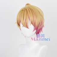 Manmei Anime Oshi No Ko Hoshino Aquamarine Cosplay Wig 32Cm Short Wig