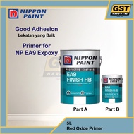 5L Nippon Paint Epoxy Ea9 Red Oxide Primer