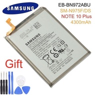 Samsung แบตเตอรี่ สำหรับ Samsung GALAXY Note10 PLUS SM-N975F/DS EB-BN972ABU เปลี่ยนแบตเตอรี่ 4300mAh