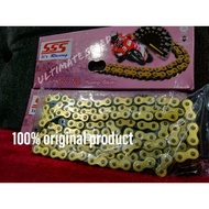 Sss 415 x122 chain(Racing) / 100% original sss chain 415 x122 / rantai 415 sss