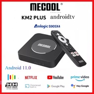 -รับประกัน1ปี-Mecool Km2 plus Android 11 เสียง Dolby รองรับ Netflix 4k Disney 4K แอนดรอยทีวีแท้จากGo