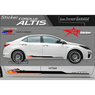 Toyota Corolla Altis door sticker, Corolla Altis yaw accessories