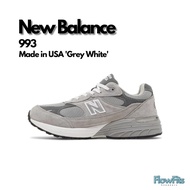 New Balance 993 Made in USA 'Grey White' 'MR993GL' BNIB ORIGINAL Sneakers Pria Wanita UNISEX