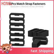 Honglai8 Diyeeni 10Pcs Watch Band Keepers  18mm 20mm 22mm 26mm Silicone Strap Holder Loops Retainer 