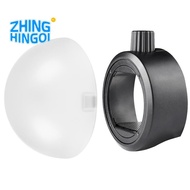 Dome Diffuser Flash Adapter Kit for  Ad200 for    Camera Flash Accessories