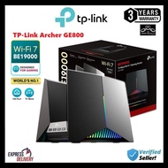 TP LINK ARCHER GE800 BE19000 TRI BAND WIFI 7 GAMING ROUTER