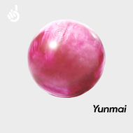 Yunmai Yoga Ball [ Double-Texture Design Smooth Bump Surface Improve Blood Circulation PVC 120kg Load Bearing Skin-friendly Non-Toxic Environmental Friendly Portable Lightweight Washable Wear-Resistant Durable Elastic Fitness Home Gym ]